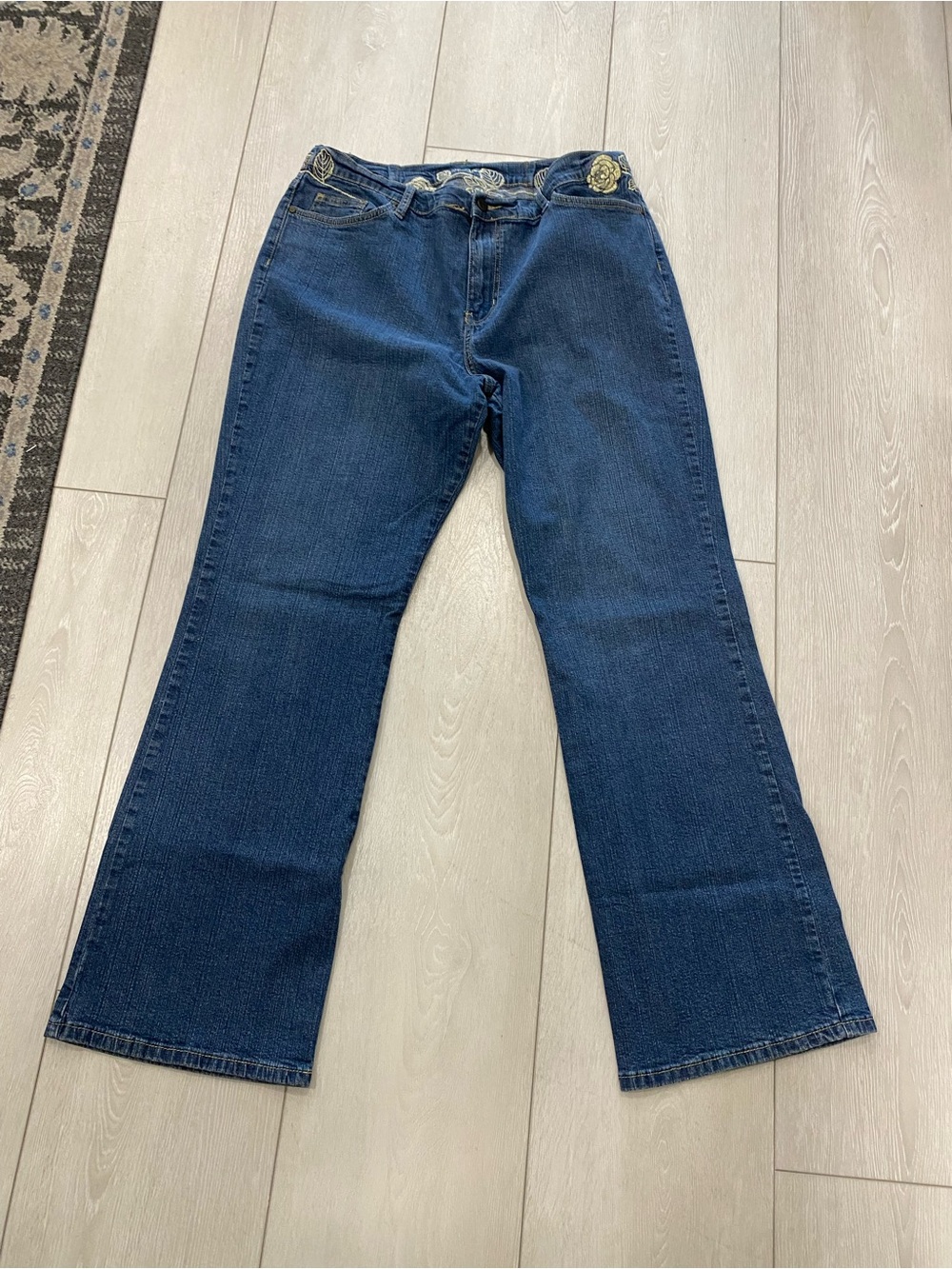 Lena Dark Blue Flare Jeans